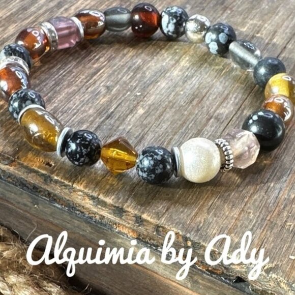 Alquimia by Ady Multicolor Beaded Bracelet - Picture 1 of 4